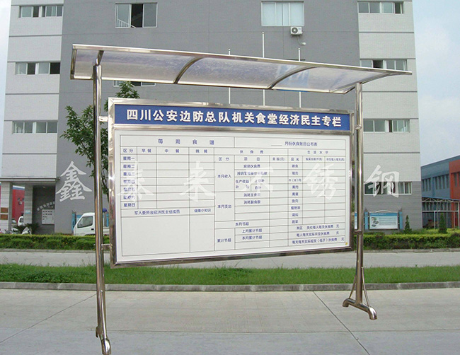 不銹鋼廣告牌